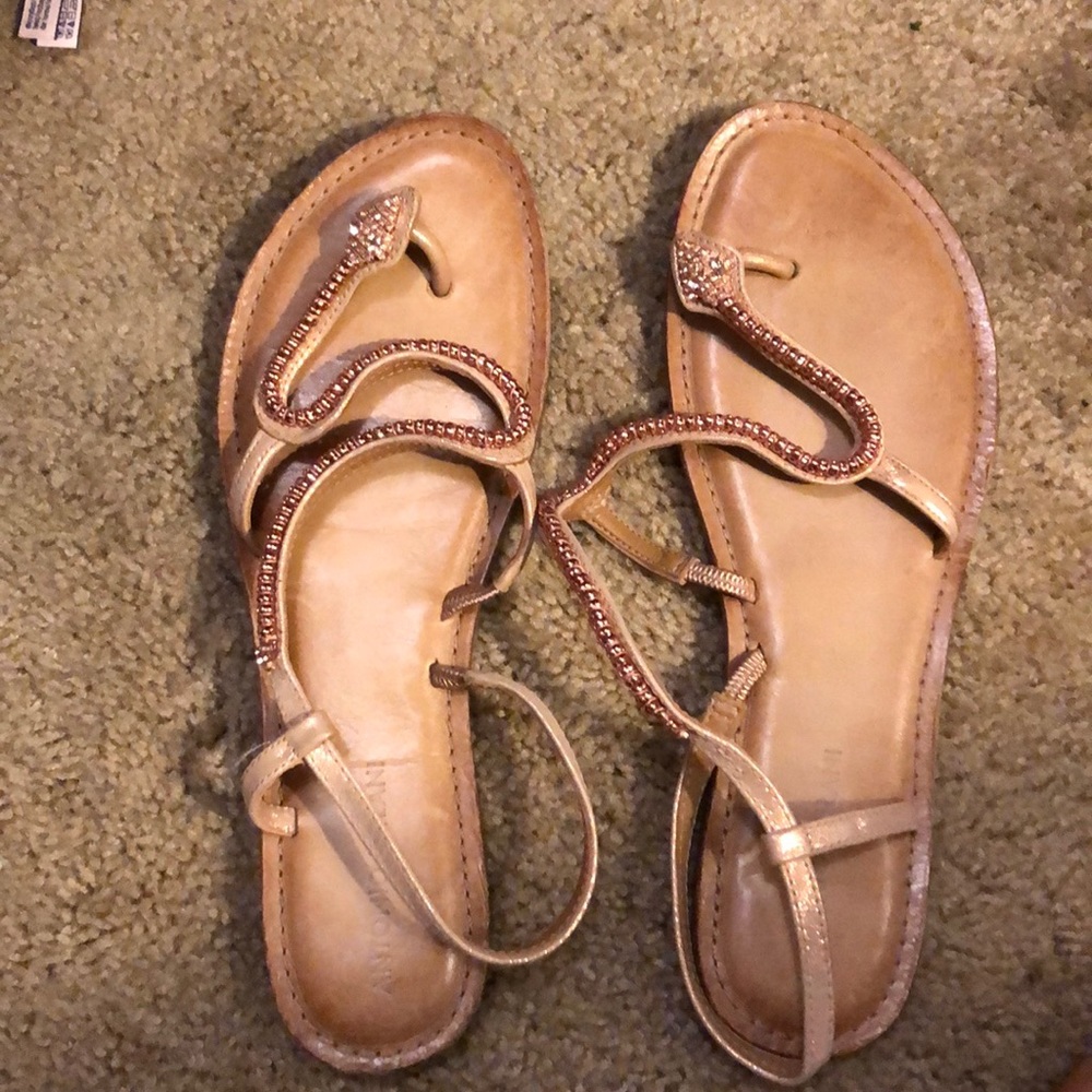 Snake sandals